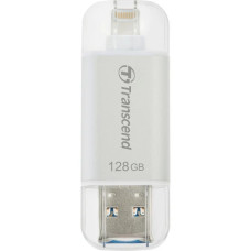 Transcend JetDrive Go 300 128GB Lightning USB 3.1 Pen Drive Silver